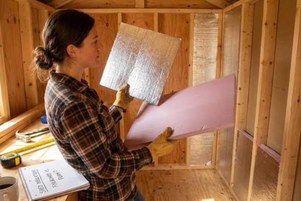 Insulating Shed Walls: Should You Use Foilboard or Foam?