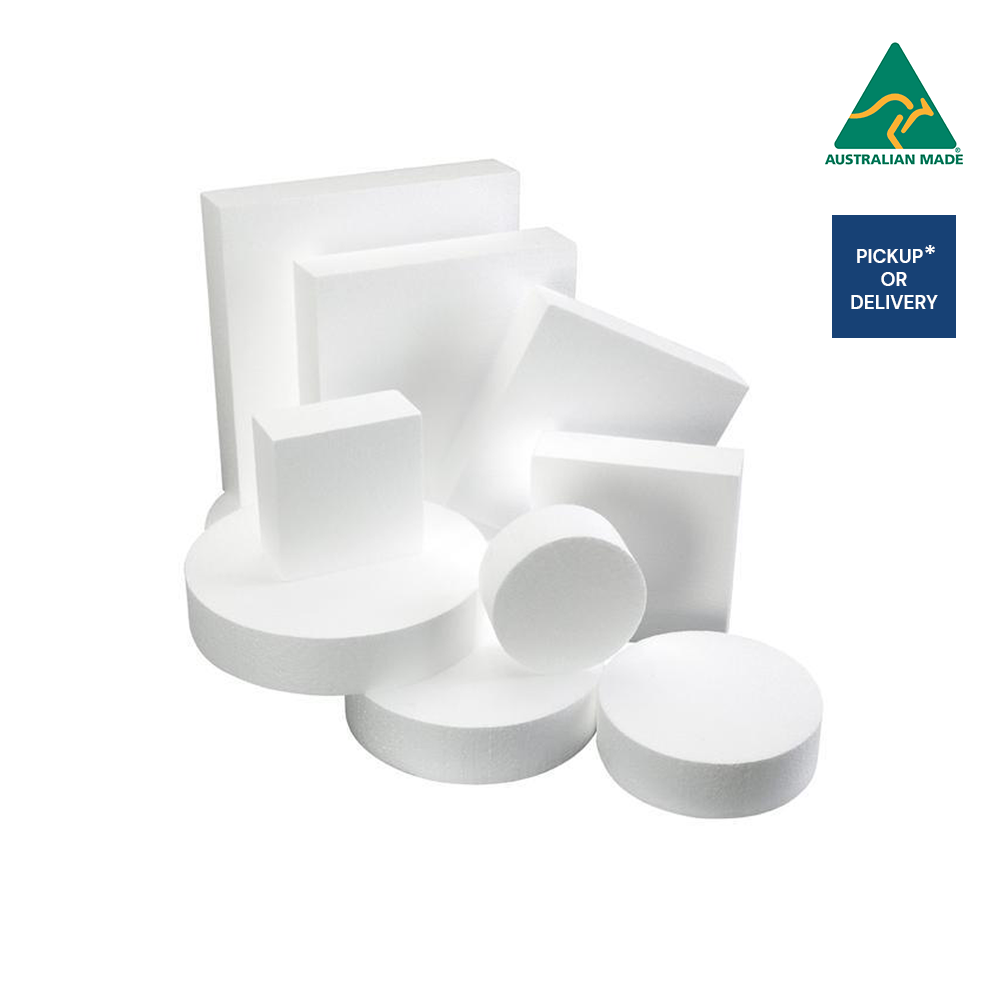 Cake Dummies Round/Square Dummy Foam Cakes The Foam Company