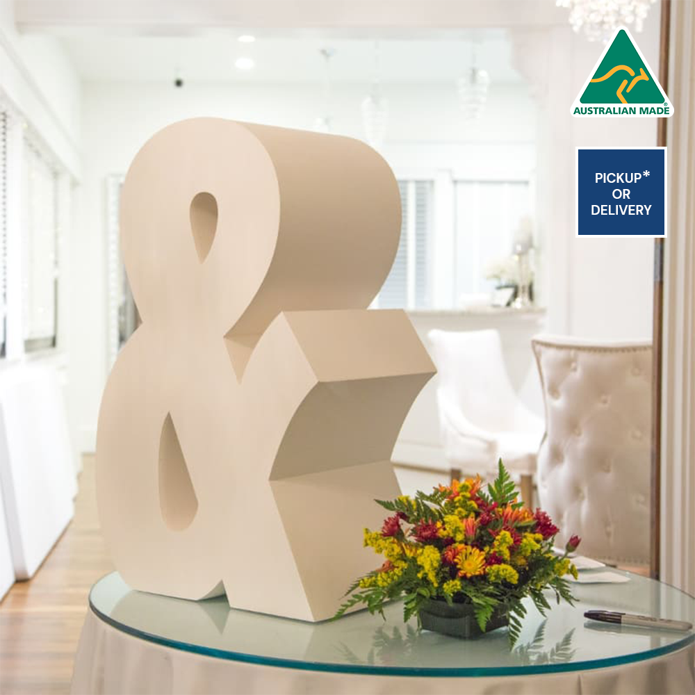 3D Polystyrene Signage - Letters and Numbers