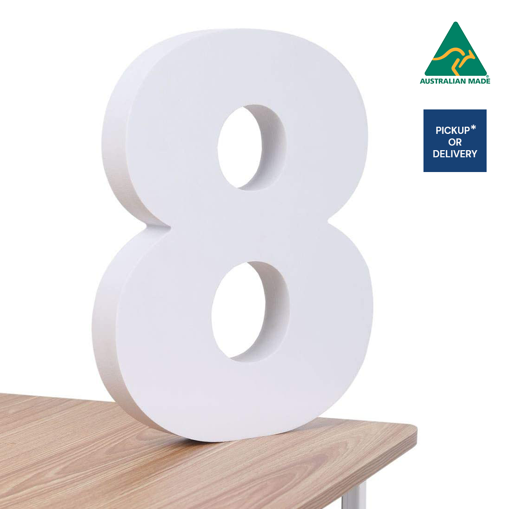 3D Polystyrene Signage - Letters and Numbers