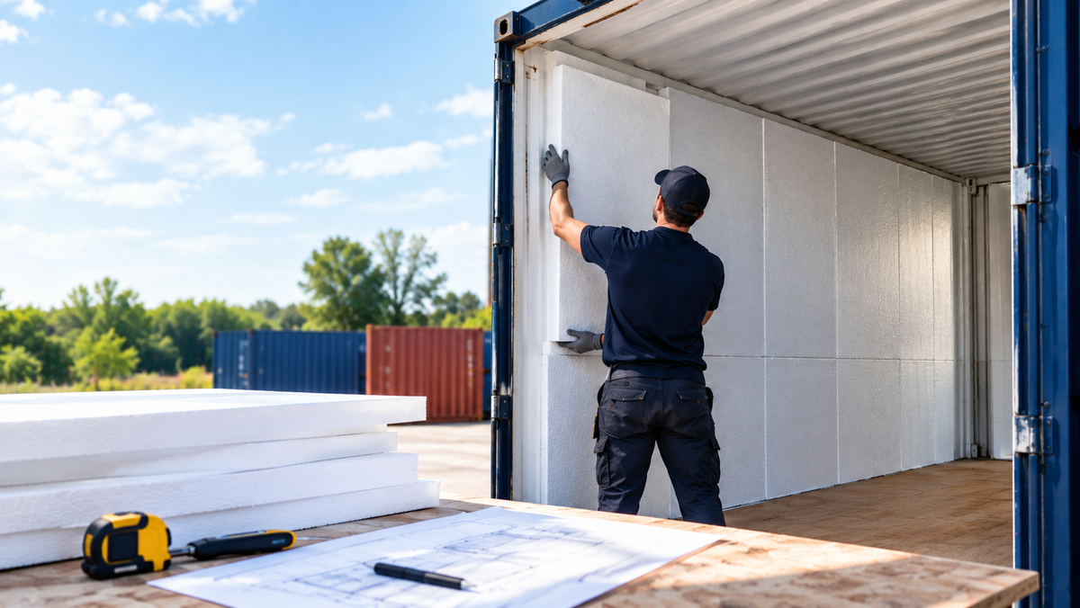 Shipping Container Insulation Guide: Choosing Foam Boards and Planning the Fit