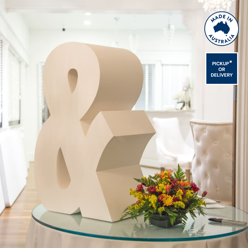 3D Polystyrene Signage - Letters and Numbers