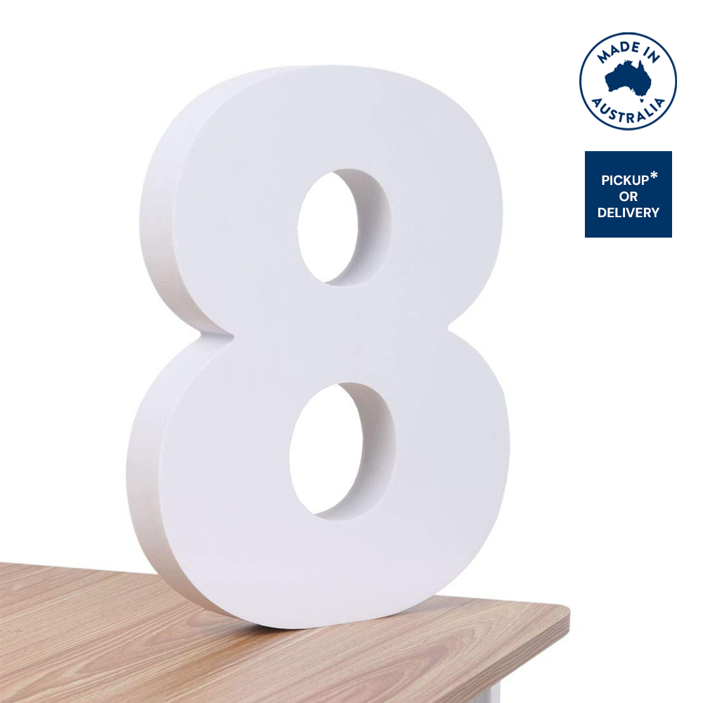 3D Polystyrene Signage - Letters and Numbers
