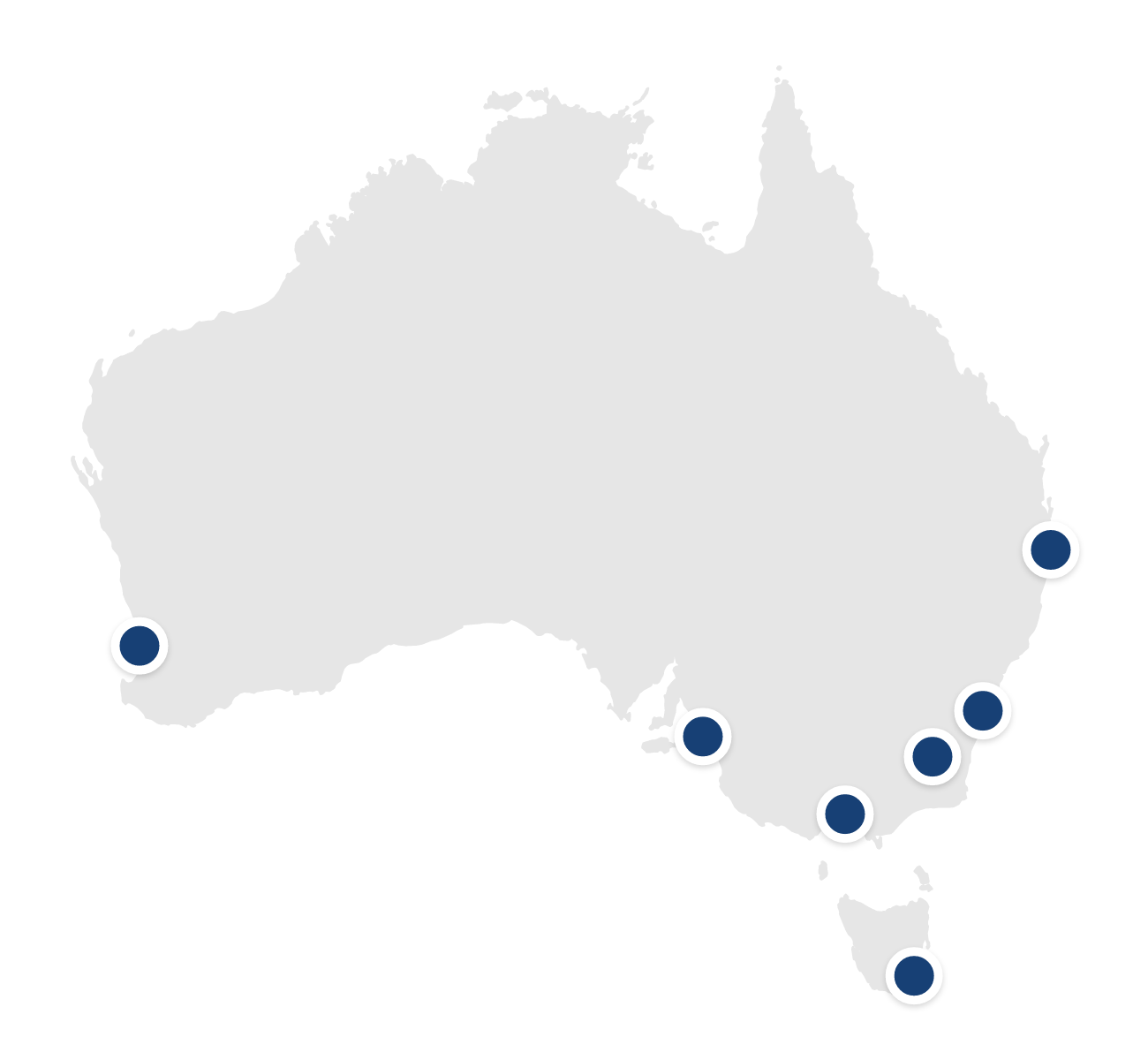 Map of Australia