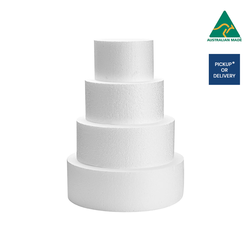 Cake Dummies Round/Square Dummy Foam Cakes The Foam Company
