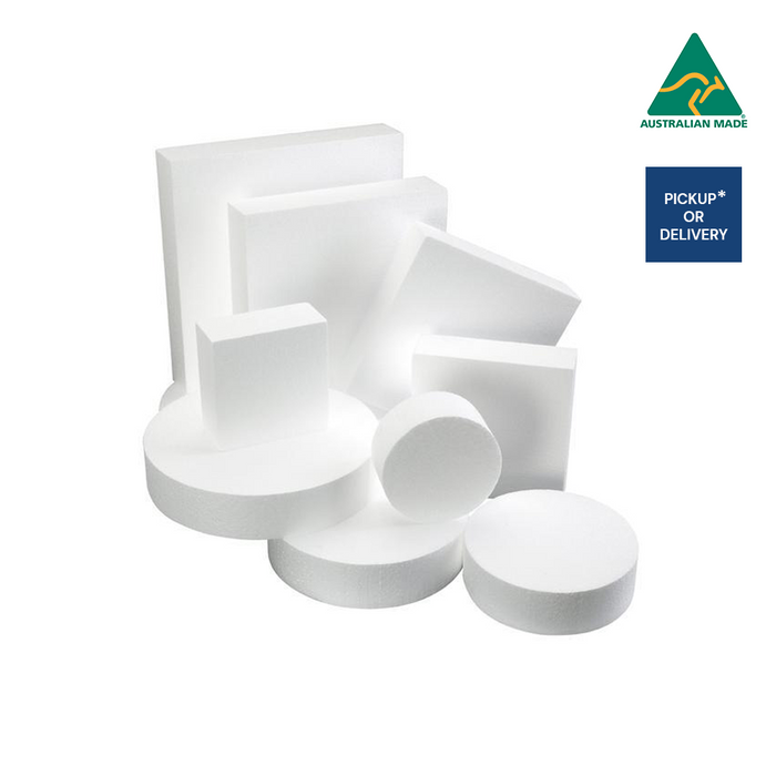 Cake Dummies Round/Square Dummy Foam Cakes The Foam Company