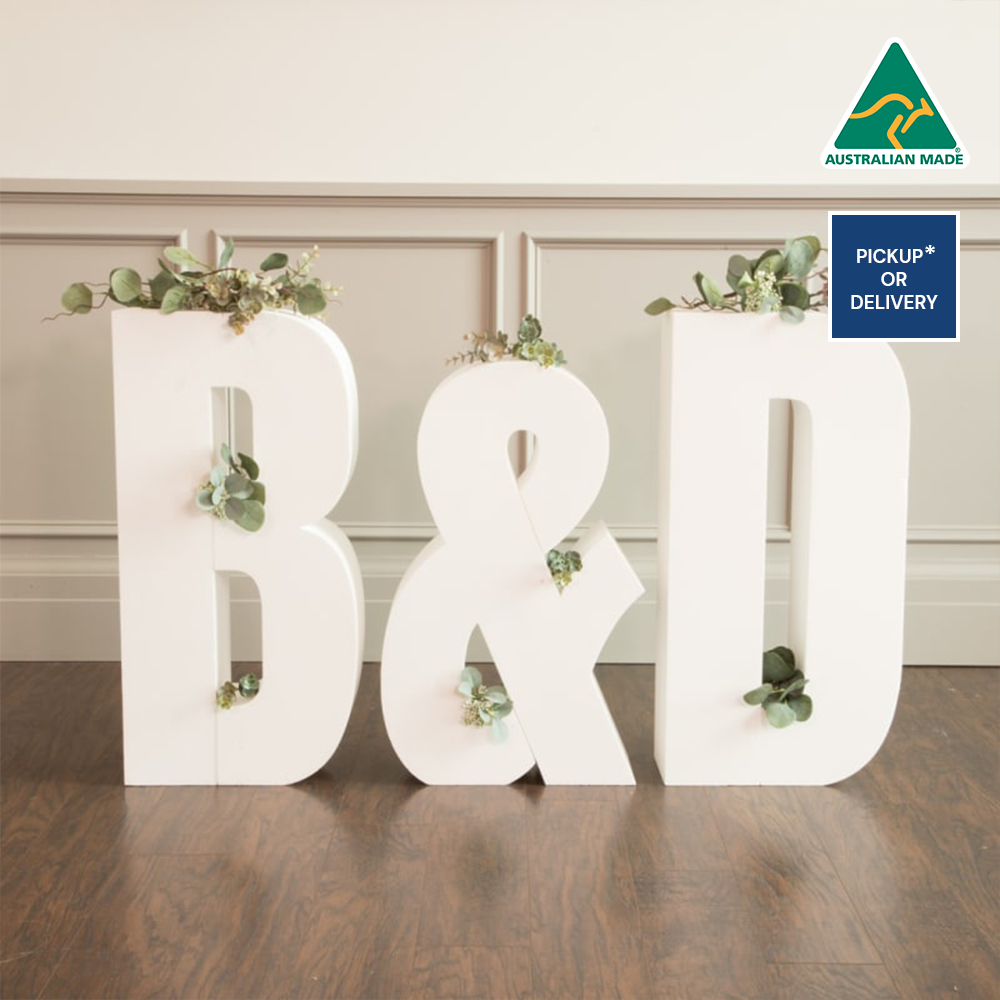 3D Polystyrene Signage - Letters and Numbers