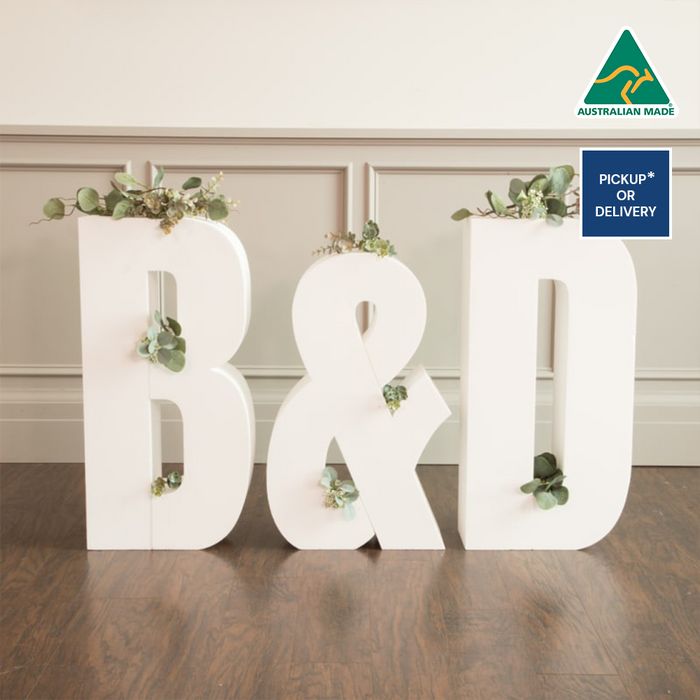 3D Polystyrene Signage - Letters and Numbers - The Foam Company